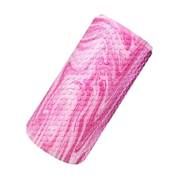 serony Yoga Column Gym Fitness Pilates Solid Foam Massage Muscle Roller High Density EVA Brick Equipment Relaxation Rod Supplies Pink/30*15cm