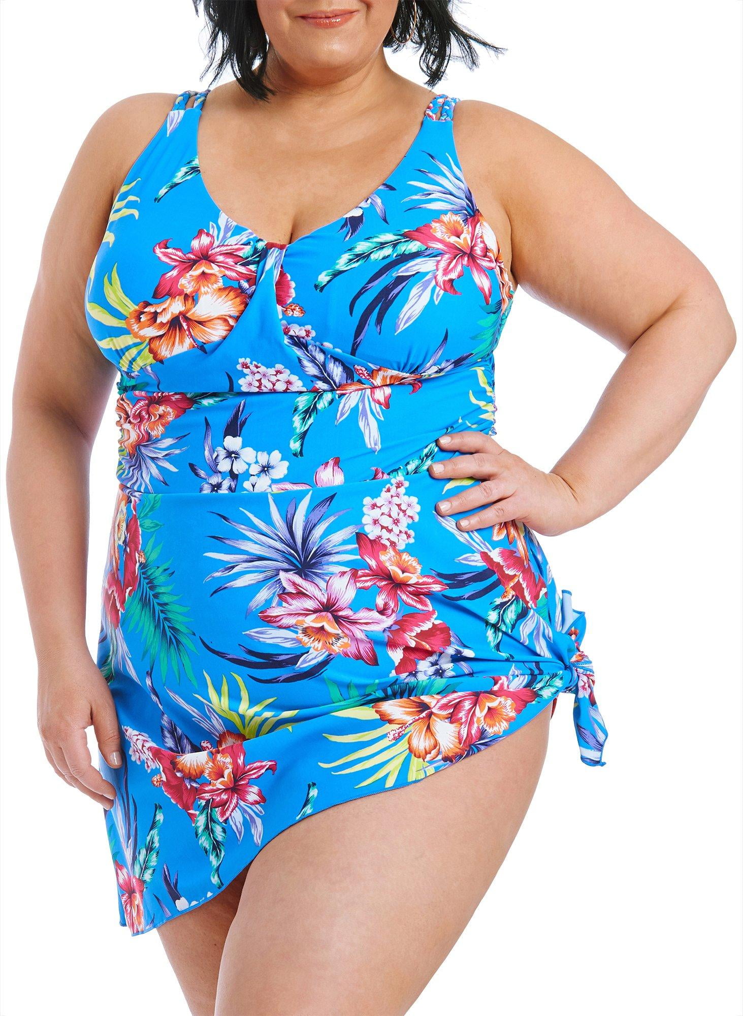 gloria vanderbilt swim dress