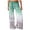 Green, variant on Elainilye Fashion Womens Pants Casual Loose Gradient Tie-dye Printed Yoga Athletic Long Pants Leisure Wide Leg Pants Trousers,Green