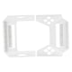 thumbnail image 2 of Kit de montaje plano Soporte profesional Fácil instalación Montaje Alto rendimiento Blanco, 2 of 9