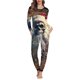 thumbnail image 2 of Pijama de Navidad de manga larga para mujer, ropa de dormir cómoda, conjunto de 2 piezas, otoño e invierno, envío directo, 2 of 4