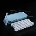thumbnail image 3 of YiBai Blue Ice Tray Ice Box Ice Cubes Household Ice Maker Refrigerator Freezer Ice Cubes Box -2-layer, 3 of 8