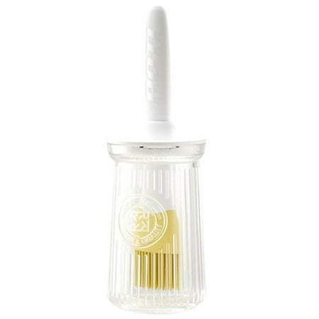 

Kafei Oil Bottle With Silicone Brush | 200ml Bbq Brush With Long Handle | Oil Bottle Barbecue Brush Pastry Brushes Spread Oil Butter Sauce Marinades For BBQ