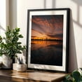 thumbnail image 4 of Central Park Sunset 01 - Manhattan New York Photography Sunset Cityscape Skyline Scenic Nature Landscape Black Framed Wall Art Print 5 x 7 inches, 4 of 8