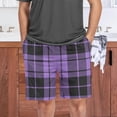 thumbnail image 7 of GZHJMY Buffalo Plaid Pajama Pants Short for Men, Lounge Pants Lightweight Men Pajama Bottoms with Drawstring Pockets, Christmas New Year Birthday Gifts, Large, 7 of 7