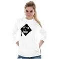 thumbnail image 3 of Grad Never A Doubt Graduation Cap Plus Size Long Sleeve Graphic Tee Shirt Brisco Brands 2X, 3 of 5