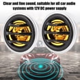 thumbnail image 4 of Plastic Car Tweeter,  Audio Tweeter, Compact Size For Car Audio Systems With 12V DC Power Supply Easy To Install Car, 4 of 8
