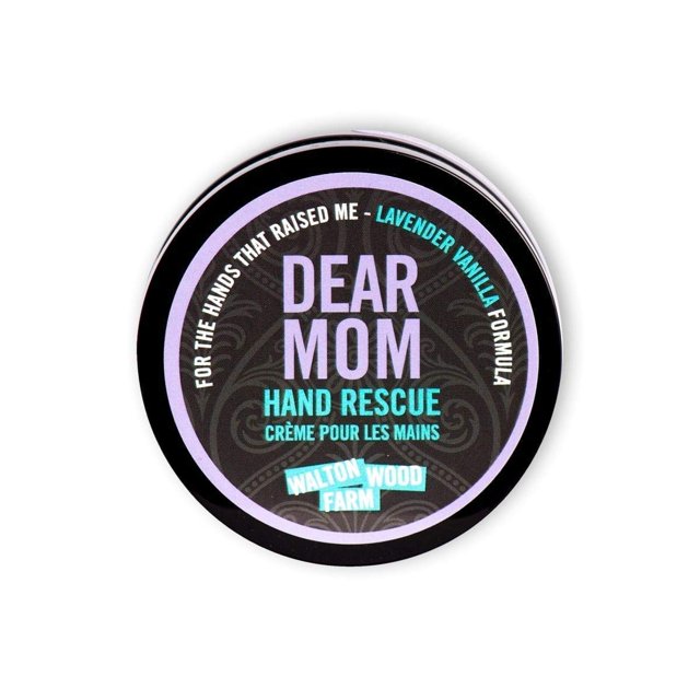 Walton Wood Farm Hand Rescue (Querida mamá) Calmante aroma a lavanda y vainilla, apto para veganos y sin parabenos, 4 oz