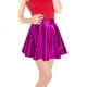 thumbnail image 4 of Minifalda De Línea A, Falda Plisada Versátil Y Cómoda Para Viajes, Rosa, Rojo, Grande SM SunniMix Falda plisada metalizada, 4 of 8