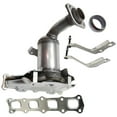 thumbnail image 3 of Catalytic Converter Compatible with 2007-2017 Jeep Patriot 2007-2008 Dodge Caliber 4Cyl 2.4L 2.0L Front, 3 of 5