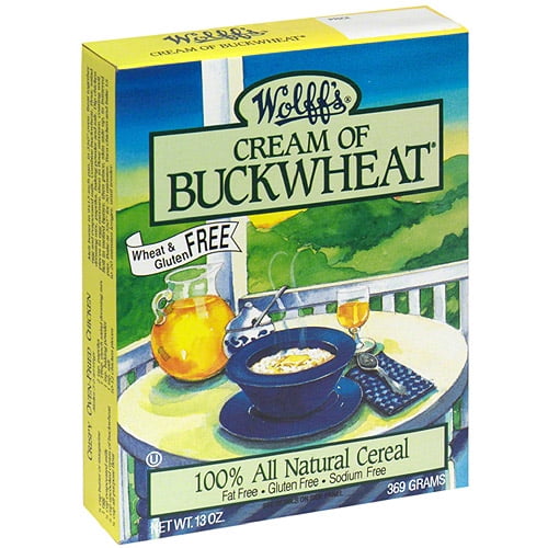 Wolff’s Cream of Buckwheat Hot Cereal, 13 oz, (Pack of 6)