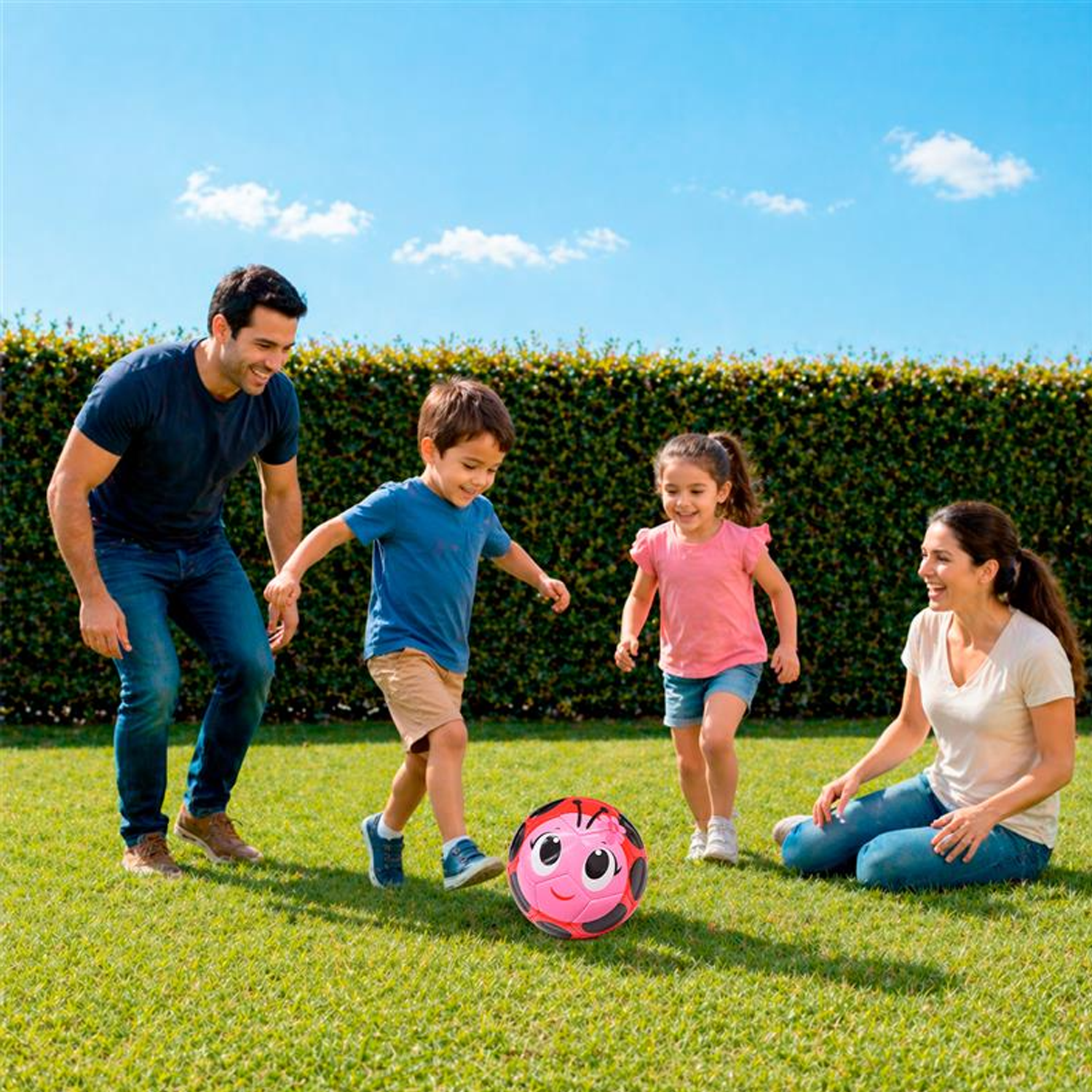 Little Tikes Soccer Pal Ladybug Soccer Ball, Active Play Toy for Toddlers and Kids, Ages 3 and Up