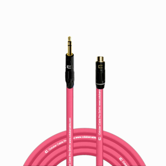 Coluber Cable Balanced 3.5 TRS Male to RCA Female Pro Music Audio Connector