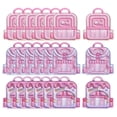thumbnail image 2 of Mochila de dibujos animados para niños, bolsas de regalo, suministros para fiestas, bolsas de almacenamiento de dulces con asa para aperitivos, 21 Rosa, 2 of 8