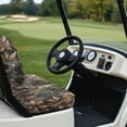 thumbnail image 6 of Pzuqiu Leaves Golf Cart Seat Cover Set Comfortable, Fit for Outdoor Golf Cart Seats Suitable for 2 Person Seats Golf Carts Yamaha, 6 of 10