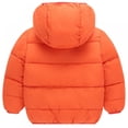 thumbnail image 2 of KEINXS Toddler Boys Girls Hooded Down Jacket Winter Warm Fleece Coat Windproof Zipper Puffer Outerwear 2T-7T, 2 of 8