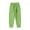 Green, variant on LLYWEY Girls Sweatpants - Kids Elastic Waist Jogger Pants with Pockets and Drawstring Boys Active Fleece Jogger Sweatpants Sport Track Pants Beige 10T