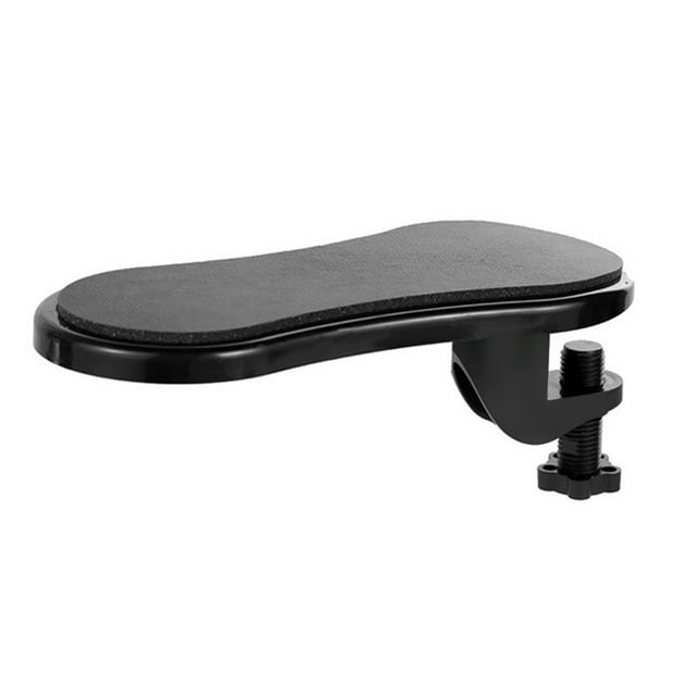 TFixol Universal Arm Support Mouse Pads Rotatable Computer Hand Bracket Wrist Pad Computer Arm Mouse Support Frame for Desk Black