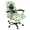 Black Cat Shamrock Paws Green, variant on SCRAWLGOD Butterfly Love Spots Black Pink Valentine's Day Stretch Office Chair Covers Breathable Dustproof Computer Desk Chair Seat Covers Washable Universal Boss Chair Slipcovers, L