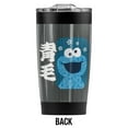 thumbnail image 2 of Sesame Street/Cookie Monster Fill Stainless Steel Tumbler 20 oz Coffee Travel Mug/Cup, Vacuum Insulated & Double Wall with Leakproof Sliding Lid | Great for Hot Drinks and Cold Beverages, 2 of 7