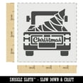 thumbnail image 2 of Christmas Tree Truck DIY Cookie Wall Craft Stencil - 3.5 Inch, 2 of 5