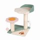 thumbnail image 1 of Cat tree, cat climbing frame, small cat scratching post, cat shelf, cat toy (green), 1 of 5