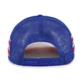 thumbnail image 2 of Men's '47 Royal Philadelphia 76ers Sidebrand Stripes Trucker Adjustable Hat, 2 of 2