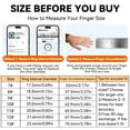 OSAWALLA Mart Ring & Fitness Tracking Ring, 7-Day Battery, No ...