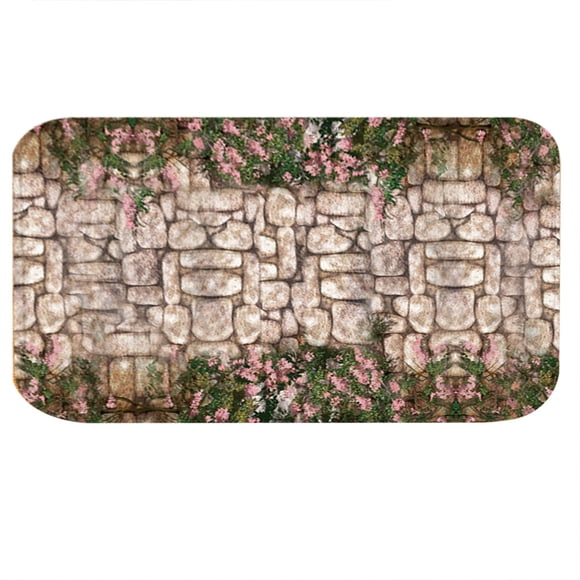 Tapis de Sol Antidérapants pour Chaise de Bureau Tapis de Sol Salle de Bain Cuisine 50 x 80cm