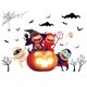 thumbnail image 1 of Decoración de Halloween Decoraciones de Halloween Feliz Halloween Fondo Etiqueta de la pared Ventana Decoración del hogar Calcomanía Decoración(Buy 2 Get 1 Free), 1 of 2