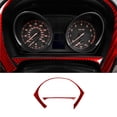 thumbnail image 1 of Real Bright Soft Car Interior Carbon Fiber Sticker Decoration2Pcs For BMW Z4 E89 2009-2016 Red Carbon Fiber Speedometer Surround CoverAuto Car Protection Interior Accessories, 1 of 8