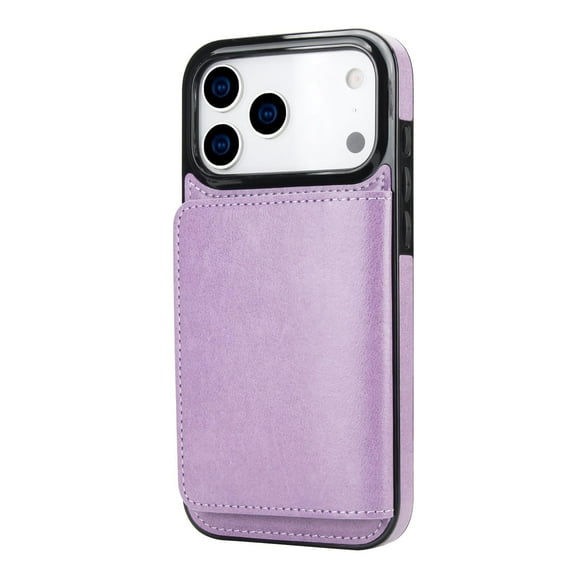 Case For IPhone 17 Pro Max/17 Pro/17 Air/17, Magnetic PU Wallet Case Card Slot Holder Stand Cover Drop Protection Shockproof Shell