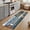 Blue Khaki, variant on Hallway Runner Rug 31.5"x78.7", Lake Farmhouse Absorbent Non Slip Indoor Outdoor Carpet, Vintage Wood Grain Country Pastoral Low Profile Runner Rugs for Corridor Kitchen Laundry Room Mudroom Entryway