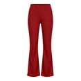 thumbnail image 5 of Stamzod Flare Leggings for Women High Waisted Bell Bottom Sweatpants Casual Workout Pants with Pockets, 5 of 8