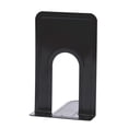 thumbnail image 1 of Par de soportes para sujetalibros en oferta, soporte de metal antideslizante para sujetalibros, resistente, para oficina, color negro., 1 of 1
