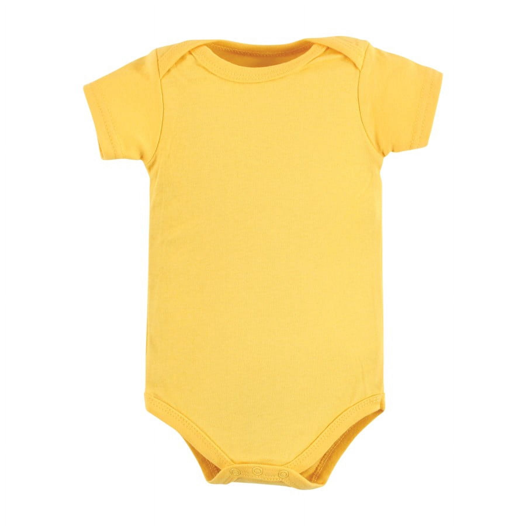 Hudson Baby Cotton Bodysuits, Happy Planets, Preemie