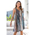 thumbnail image 2 of Vestido ETCYY, vestidos de verano para mujer, vacaciones, playa, cuello en V, sin mangas, 2 of 8