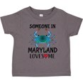 thumbnail image 3 of Inktastic Someone in Maryland Loves Me Crab Boys or Girls Toddler T-Shirt, 3 of 5
