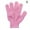 Pink, variant on Exfoliating Spa Bath Gloves Shower Soap Clean Hygiene Body Tool Scrub L3B9