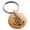 Rose, variant on Stainless Steel Nautical Ship Helm & Anchor Engraved Small Medallion Circle Charm Keychain Keyring