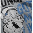 thumbnail image 5 of Funny Monday Got Me Like Popeye Mood Toddler Boy Girl T Shirt Infant Toddler Brisco Brands 12M, 5 of 6