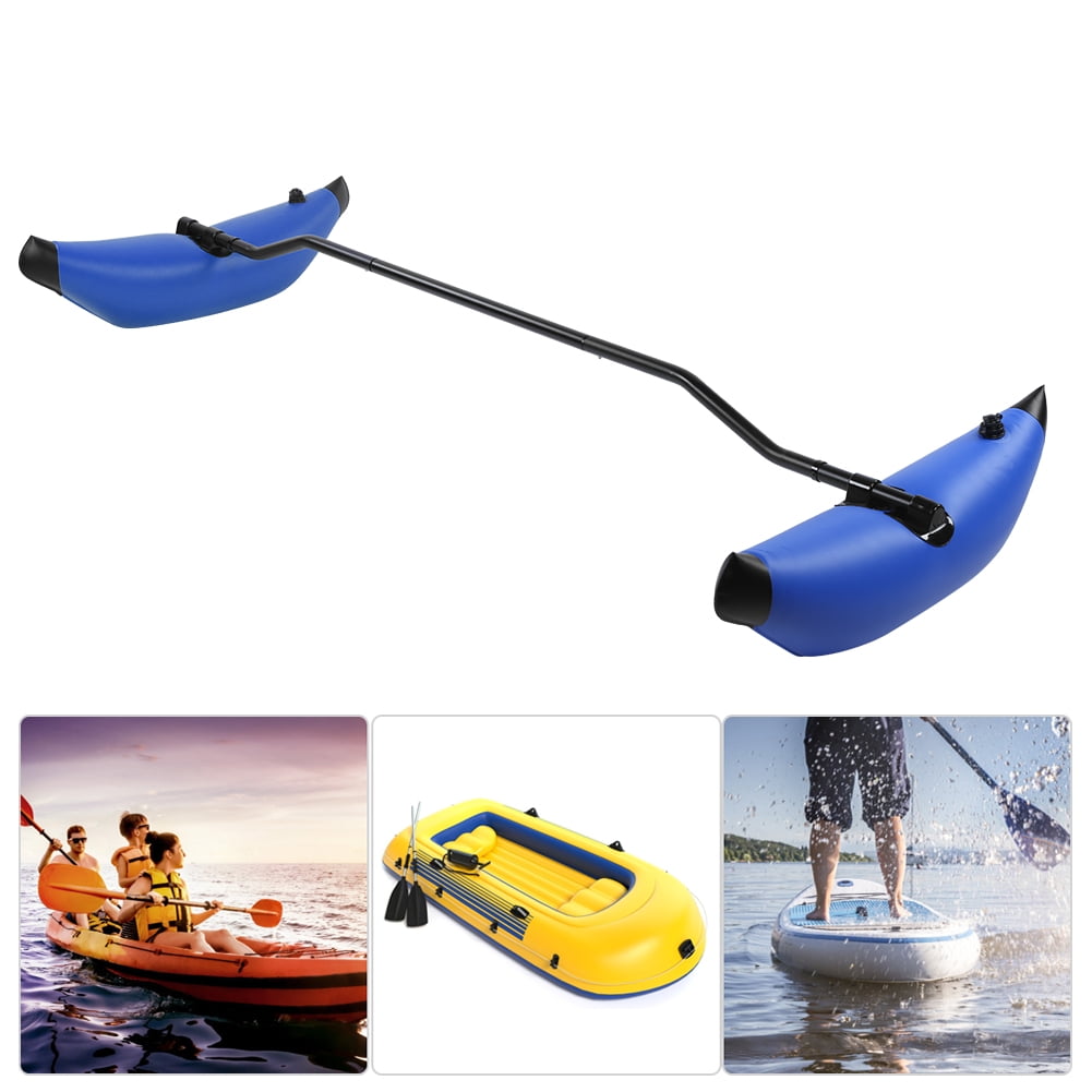 Details about   Inflatable Kayak Stabilizer PVC Canoe Outrigger Kit Floating Balancing Boat Tool 