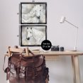 thumbnail image 4 of Stupell Industries Charming White Horses Animals Painting Black Floater Framed Canvas Art Print Wall Art, 21 x 17, Set of 2, 4 of 10