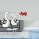 thumbnail image 2 of Figuras de cisne para decorar la sala de estar y abanicos de papel para el año Nuevo Chino. Ideales como centro de mesa, decoración de pared o puerta, 2 of 8