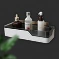 thumbnail image 1 of Étagère de Salle de Bain en Plastique Auto-Adhésive, Organisateur, Support de Rangement Sans Clous Ni Perçage Requis, 1 of 6
