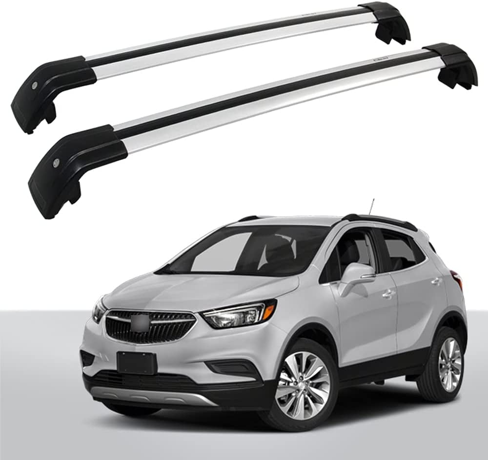 NIXFACE Cross Bars Roof Rack Fit for Buick Encore 20132022 Luggage Lockable Crossbars Carrier