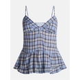 thumbnail image 5 of No Boundaries Tiered Woven Cotton Cami, Women's XXS-XXL, 5 of 6