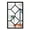 Black, variant on Fimosne Arched Window Mirror Wall Decor, Wooden Frame Acrylic Fake Window Mirror, Self-Adhesive Windowpane Mirror Sticker for Living Room Bedroom Wall Decoration