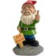 thumbnail image 1 of Gnomo de Jardín Sincero Decoración Hombre GNOME Resina 14,5*8 cm Verde Azul Blanco, 1 of 5