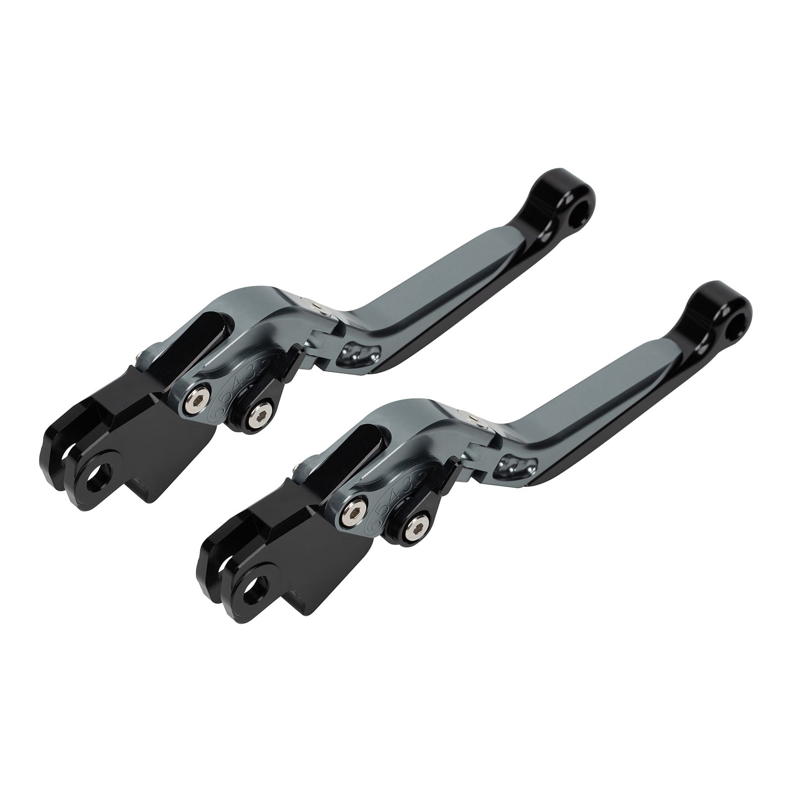 Long brake & clutch levers CNC titanium Yamaha MT-09  FJ09 FJ-09 Tracer 2015-16 